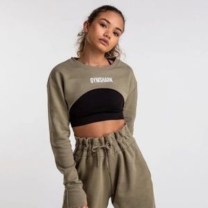 Sold on Ⓜ️ Gymshark super cropped sweater